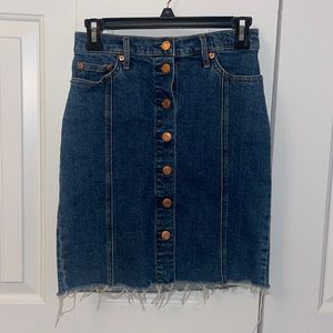 Gap Denim Skirt Sz 24